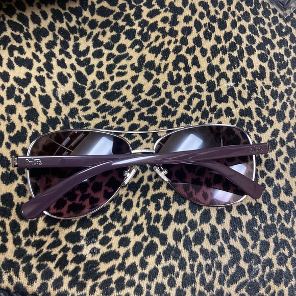 Coach sunglasses. Never worn. Too small for my big head. - Picture 3 of 7